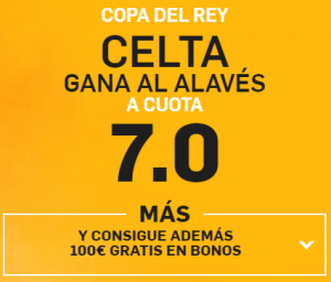 Supercuota Betfair celta