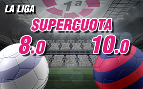 Supercuota wanabet la liga Real Madrid Barcelona