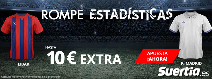 Rompe estadísticas suertia Real Madrid Eibar